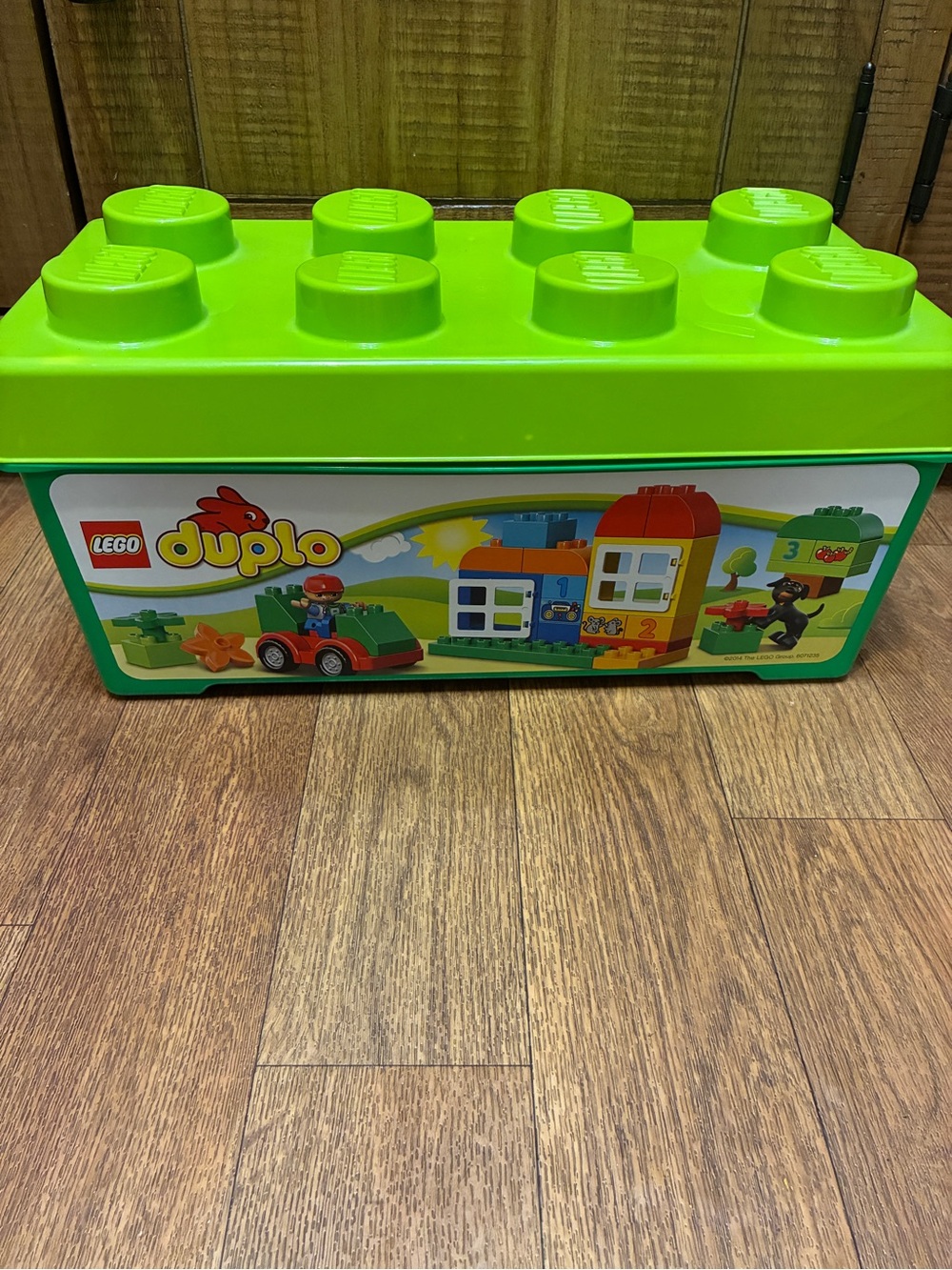 LEGO Duplo Set With Green Storage Brick